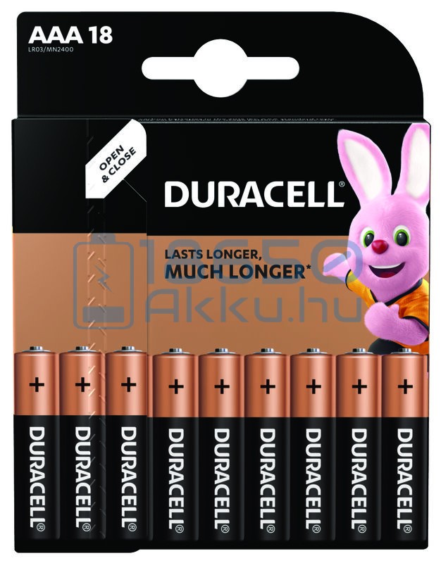 Duracell Basic Duralock Alkáli Tartós AAA LR03 MN2400