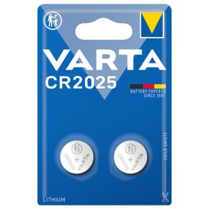 Varta CR2025 Lítium Gombelem (2db)