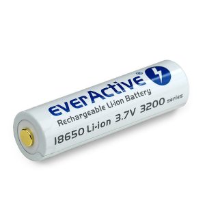 EverActive Professional 18650 3100mAh 12A USB Akkumulátor + Micro USB Töltőkábel + Box