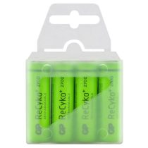   GP ReCyko+ 2700 2600mAh (AA / R6) Ceruza Újratölthető Elem / Ni-MH Akkumulátor (4db)