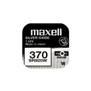 Maxell 370 / SR920SW Ezüst-Oxid Gombelem