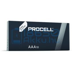   Duracell Procell Alkáli Tartós (AAA / LR03 / MN2400) Mikro Elem (10db)