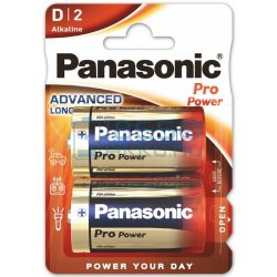   Panasonic Pro Power Alkáli Tartós (D / LR20) Góliát Elem (2db)