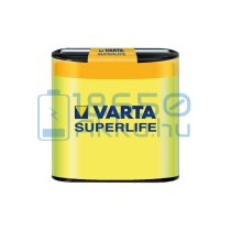   Varta Superlife Cink-Szén Féltartós (3R12) 4,5V Laposelem (fóliás)