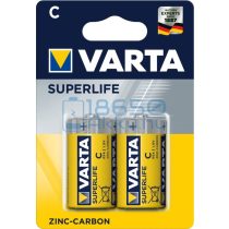   Varta Superlife Cink-Szén Féltartós (C / R14) Baby Elem (2db)