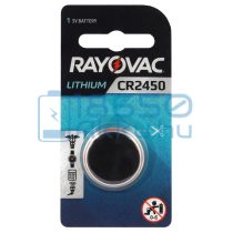 Rayovac CR2450 Lítium Gombelem