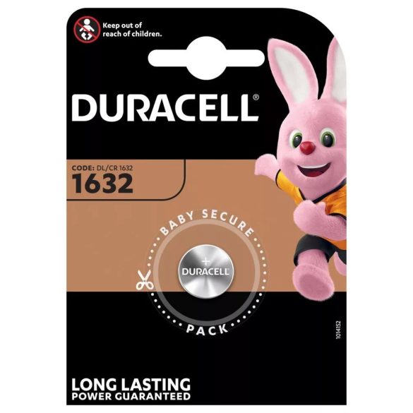 Duracell CR1632 Lítium Gombelem