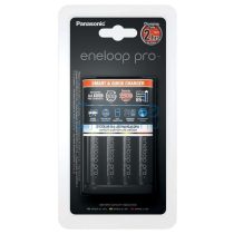   Panasonic Eneloop Pro BQ-CC55 Ni-MH Akkumulátor Töltő + 4db 2500mAh (AA / R6) Ceruza Újratölthető Elem