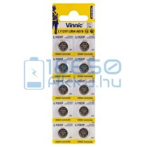 Vinnic AG10 / LR54 / L1131F Alkáli Gombelem (10db)