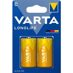 Varta Longlife Alkáli Tartós (C / LR14) Baby Elem (2db)