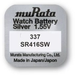 Murata 337 / SR416SW Ezüst-Oxid Gombelem