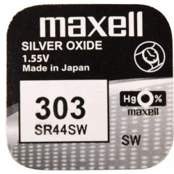 Maxell 303 / SR44SW Ezüst-Oxid Gombelem