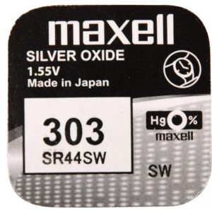 Maxell 303 / SR44SW Ezüst-Oxid Gombelem